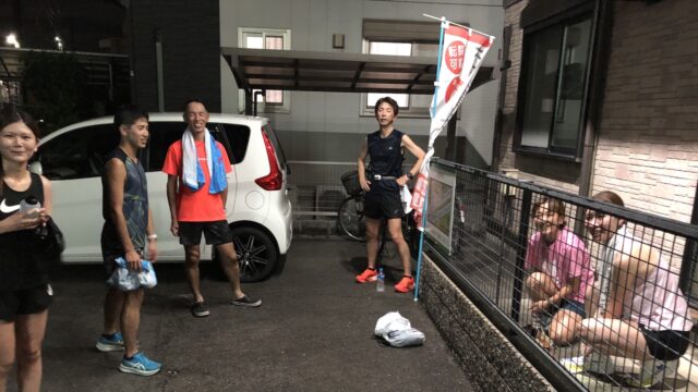 《6.25》インターバル走（3000+2000+1000m）
