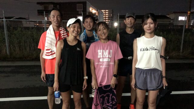《8.6》インターバル走（4000m+1000m×3set）