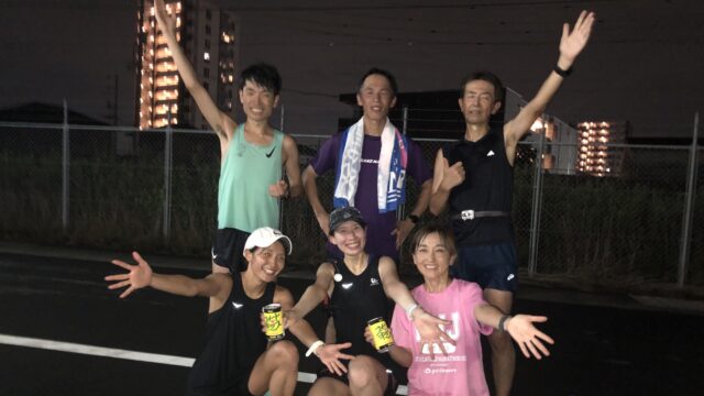 《8.12》ビルドアップ走（12キロ）