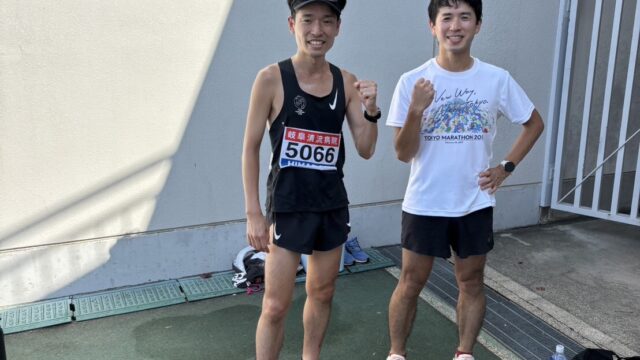 ＜8.16＞第68回岐阜市民陸上競技大会 男子3000m藤田君 優勝！！