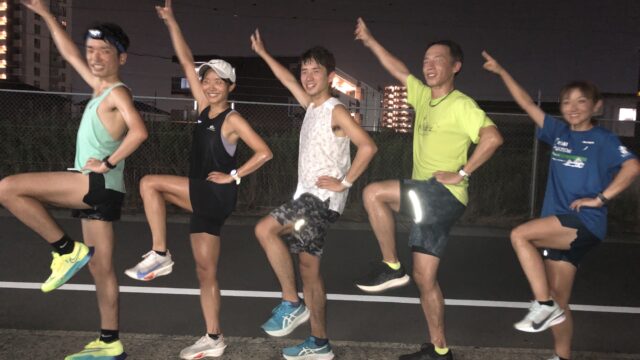 《8.20》インターバル走（4000m+1000m×3set）