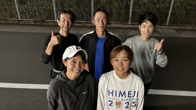 《10.22》インターバル走（2000m×3～4set）