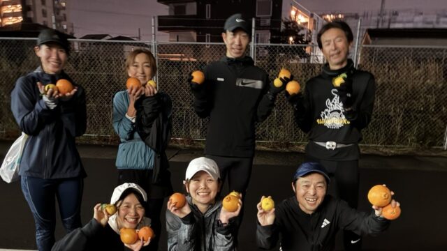 《12.17》インターバル走（2000m×3set）