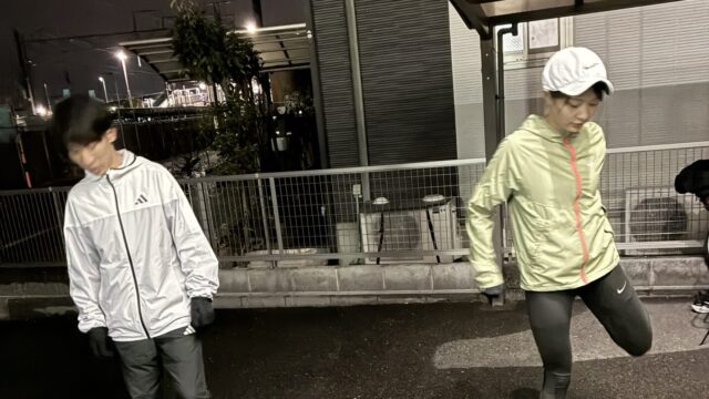 《2.18》インターバル走（3000+2000+1000m）