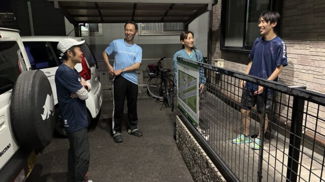 《4.8》インターバル走（2000m×3set）