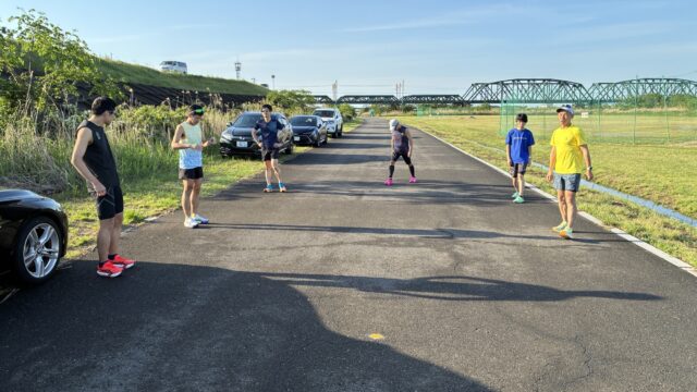 《5.2》インターバル走（3000+2000+1000m） OR ペース走（16～20K）