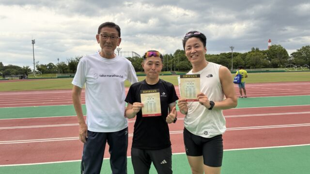 ＜6.21＞四日市中央トラックタイムトライアル（5000m結果）