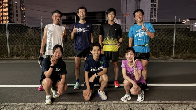 《8.12》インターバル走（2000m×3set）