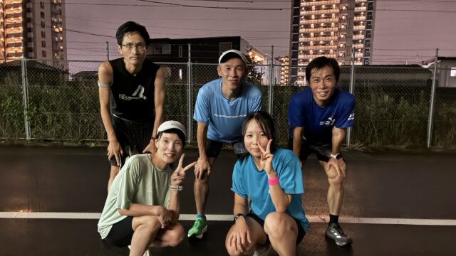 《9.16》インターバル走（2000m×3set）