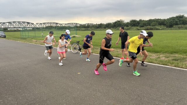 《9.23》インターバル走（1000m×5～7set）