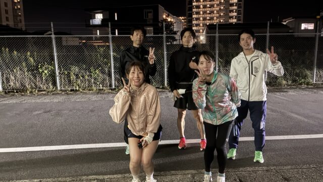《10.28》インターバル走（1000m×5～7set）